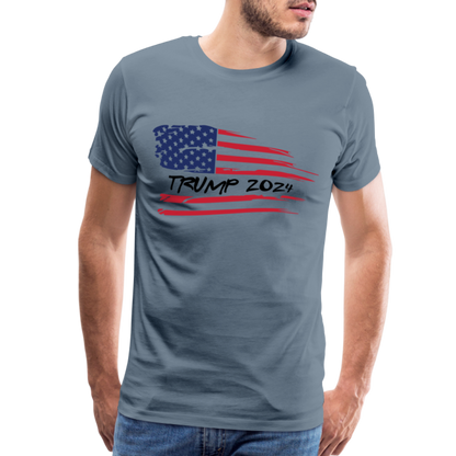 Trump 2024 Men's Premium T-Shirt - steel blue