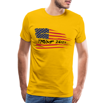 Trump 2024 Men's Premium T-Shirt - sun yellow