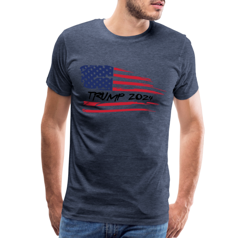 Trump 2024 Men's Premium T-Shirt - heather blue