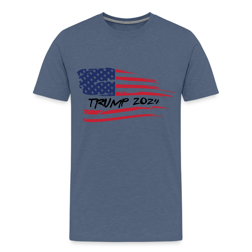 Trump 2024 Men's Premium T-Shirt - heather blue