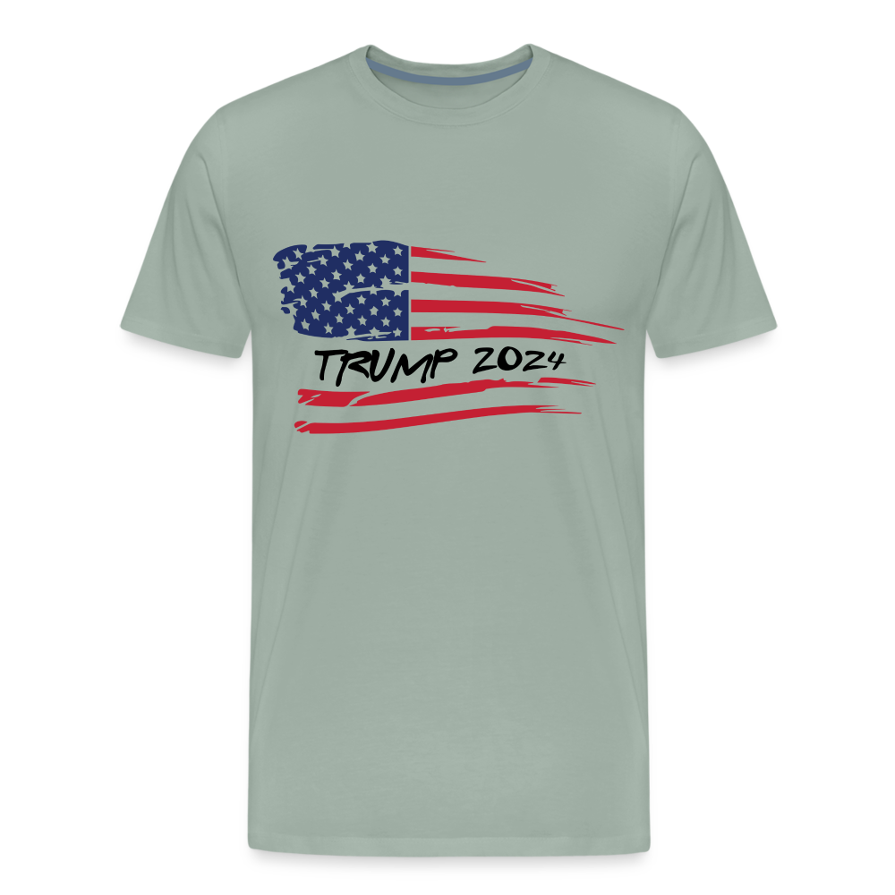 Trump 2024 Men's Premium T-Shirt - steel green