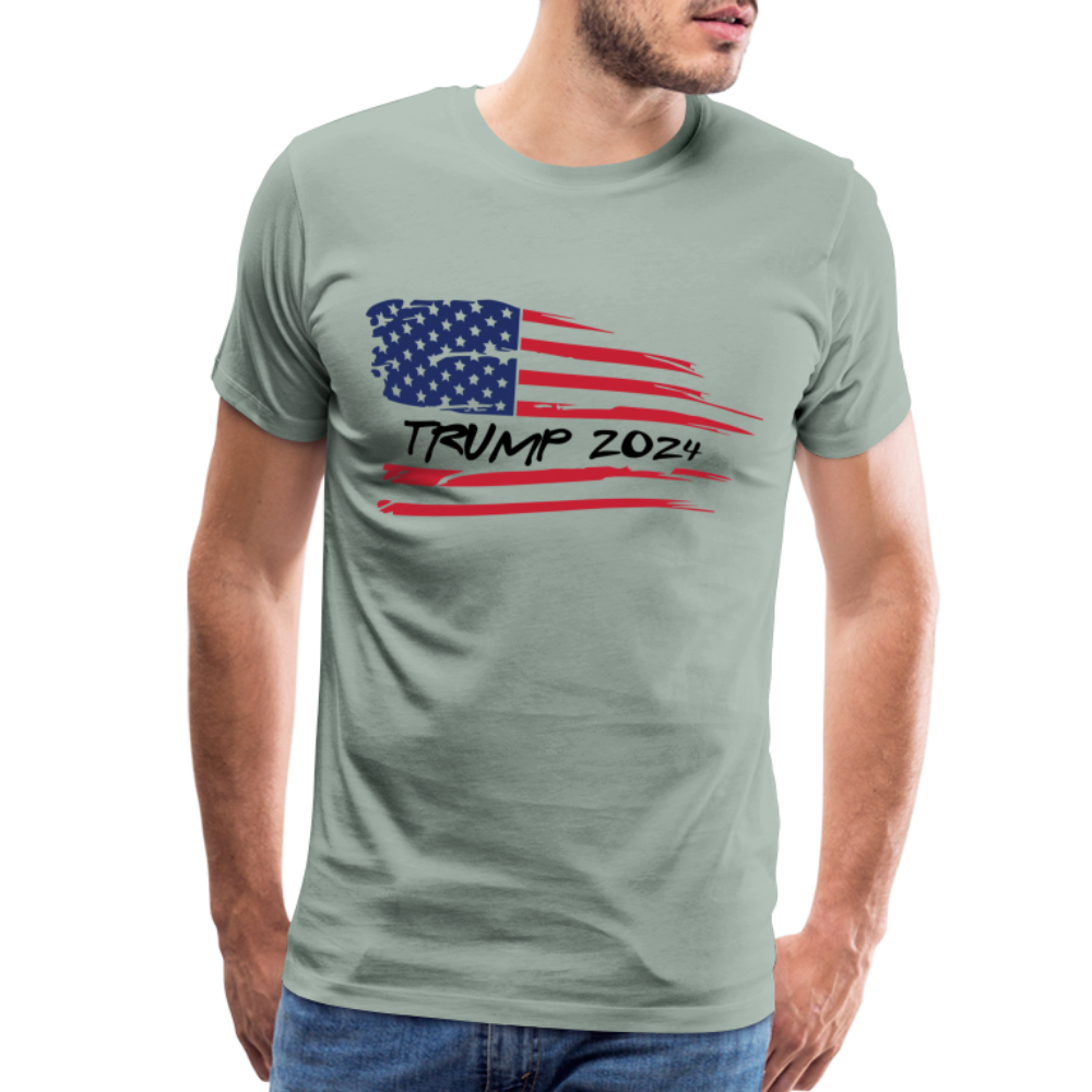 Trump 2024 Men's Premium T-Shirt - steel green