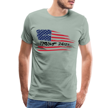 Trump 2024 Men's Premium T-Shirt - steel green