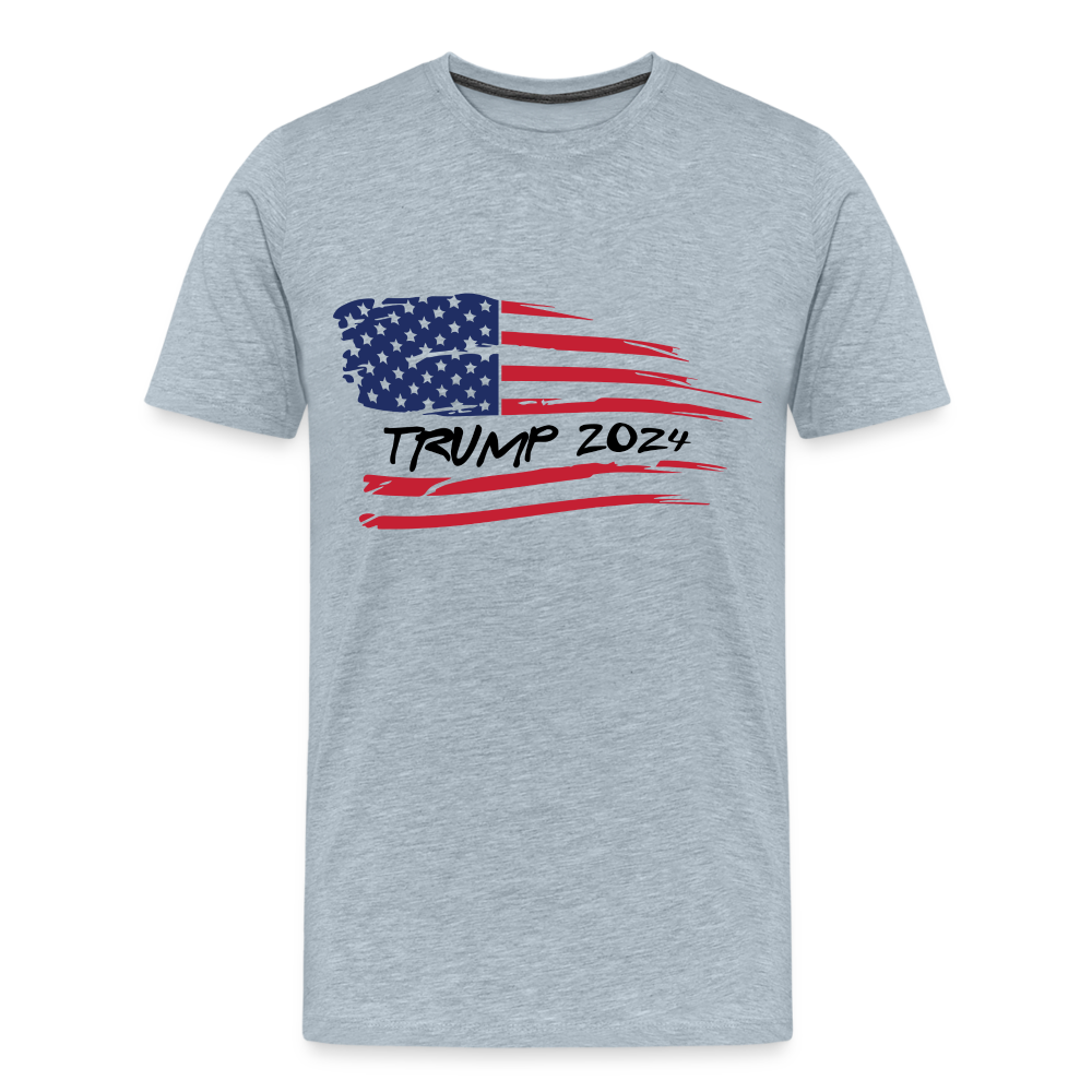 Trump 2024 Men's Premium T-Shirt - heather ice blue