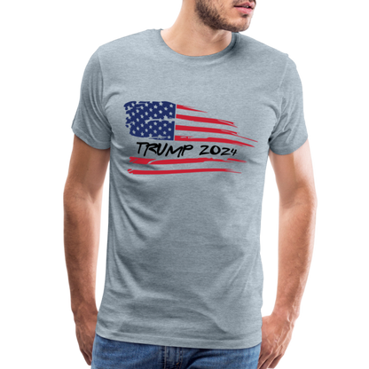 Trump 2024 Men's Premium T-Shirt - heather ice blue