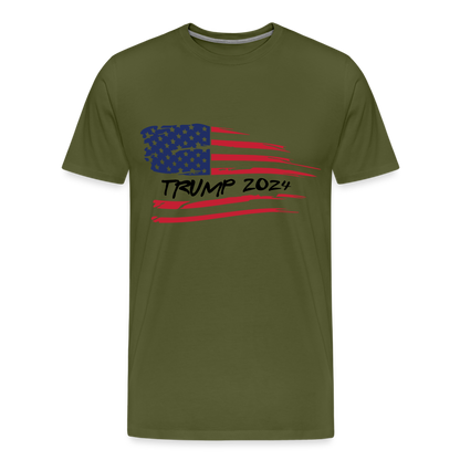 Trump 2024 Men's Premium T-Shirt - olive green