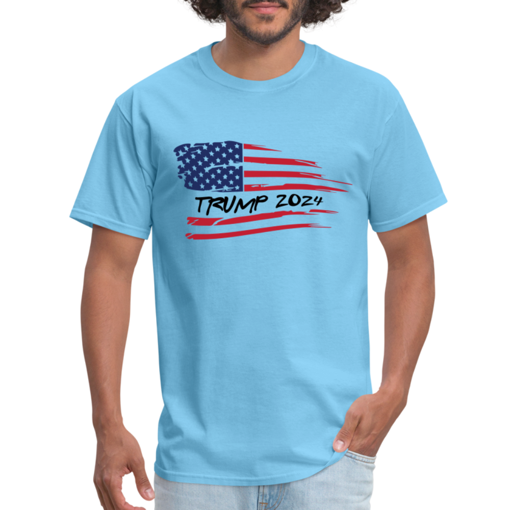 Trump 2024 Unisex Classic T-Shirt - aquatic blue