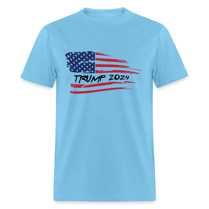 Trump 2024 Unisex Classic T-Shirt - aquatic blue