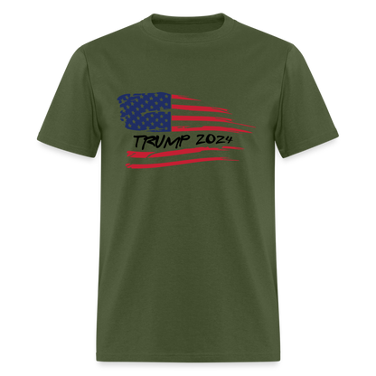 Trump 2024 Unisex Classic T-Shirt - military green