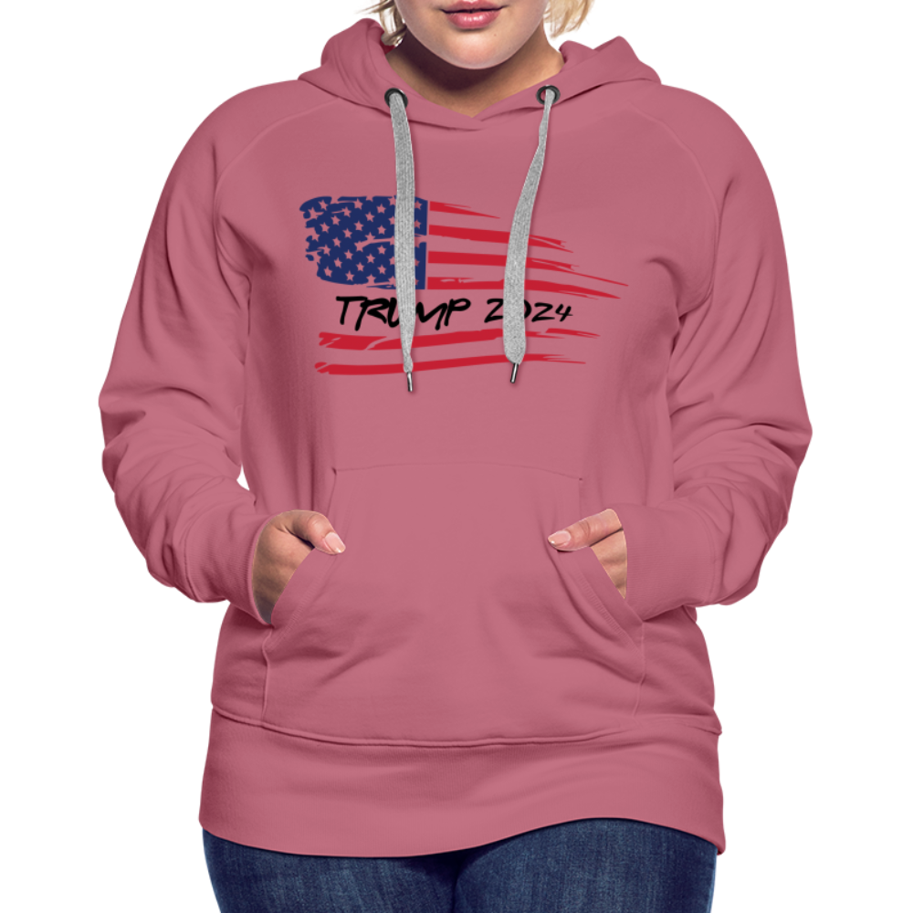 Trump 2024 Women’s Premium Hoodie - mauve