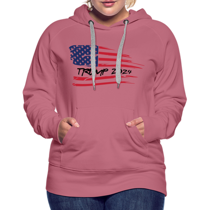 Trump 2024 Women’s Premium Hoodie - mauve