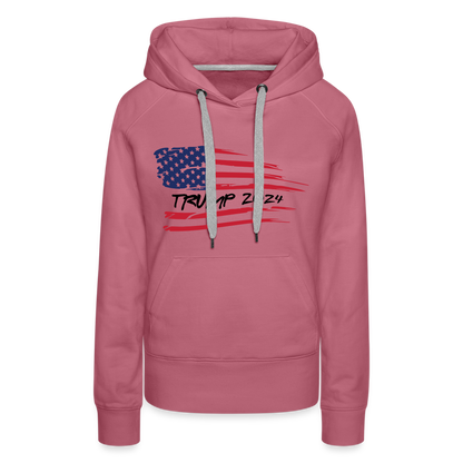 Trump 2024 Women’s Premium Hoodie - mauve