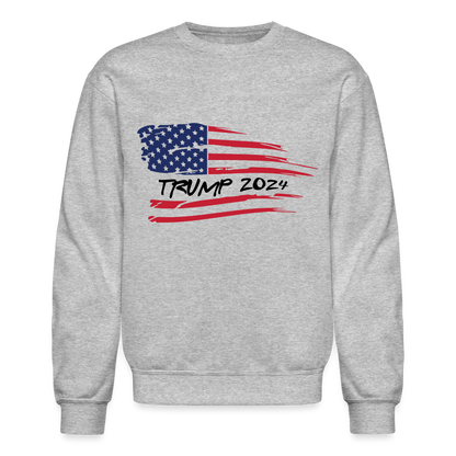 Trump 2024 Sweatshirt - heather gray