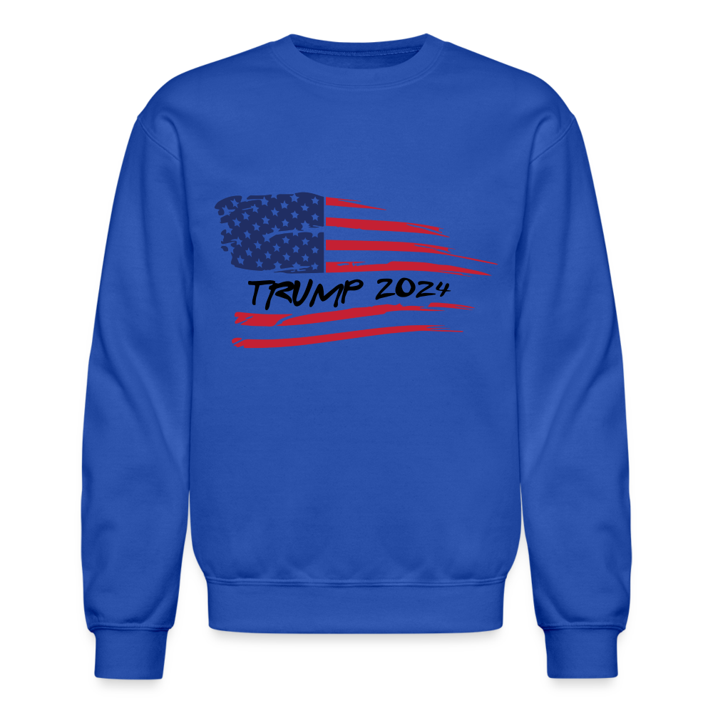 Trump 2024 Sweatshirt - royal blue