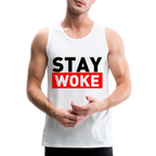 Stay Woke Men’s Premium Tank Top