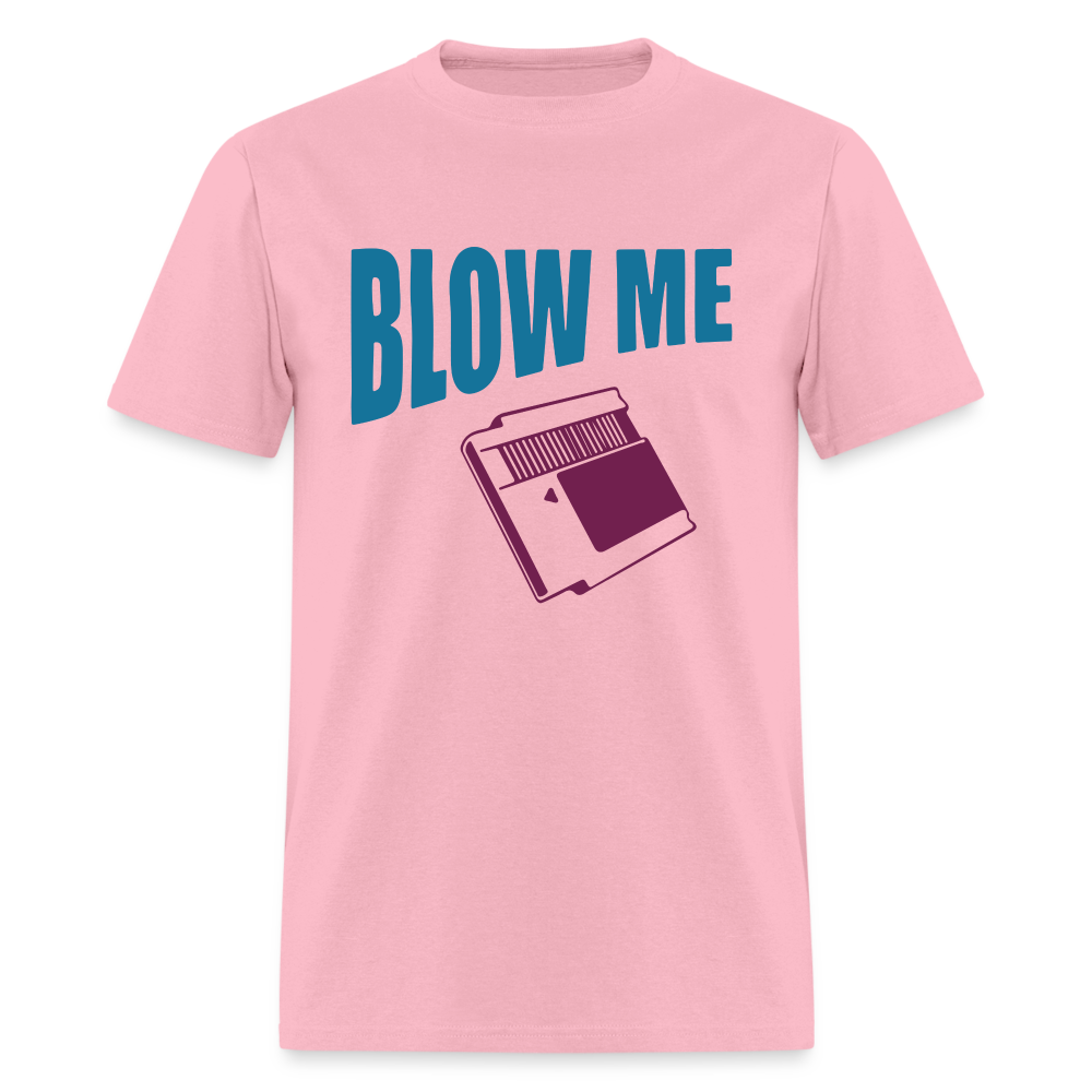 Blow Me T-Shirt (Vintage Cassette) - pink