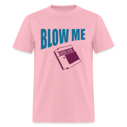 Blow Me T-Shirt (Vintage Cassette) - pink