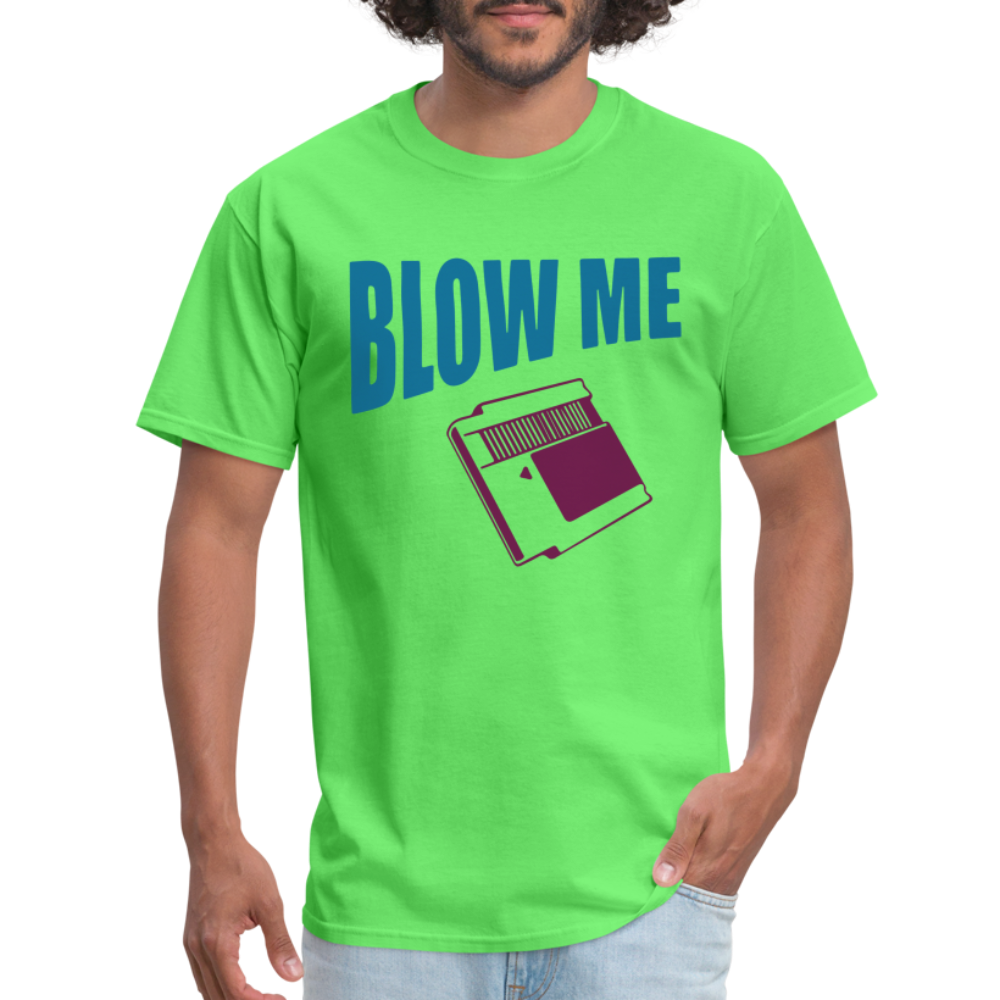 Blow Me T-Shirt (Vintage Cassette) - kiwi