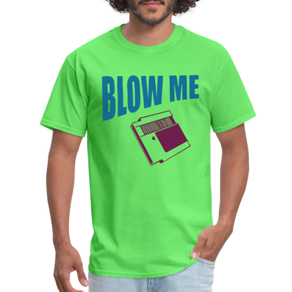 Blow Me T-Shirt (Vintage Cassette) - kiwi