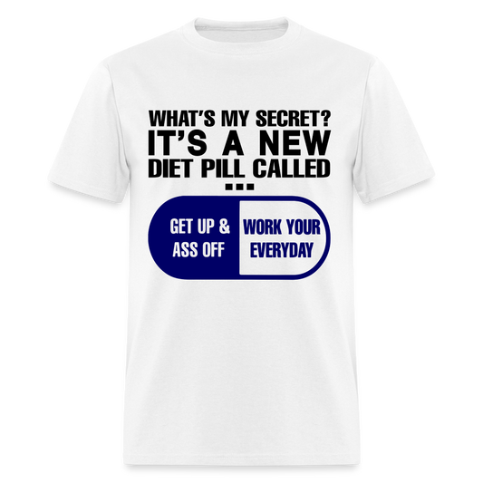 Secret Diet Pill T-Shirt - white