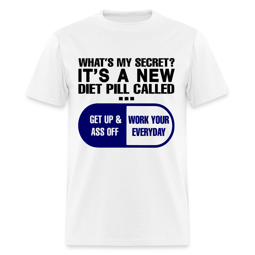 Secret Diet Pill T-Shirt - white