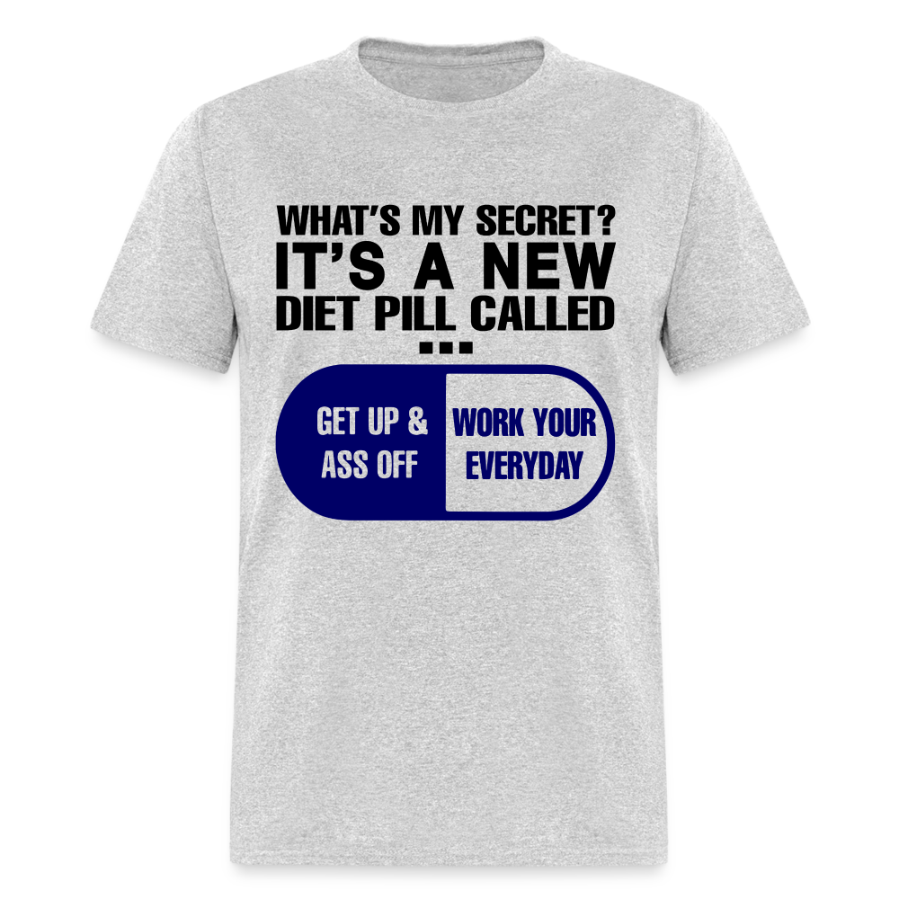 Secret Diet Pill T-Shirt - heather gray