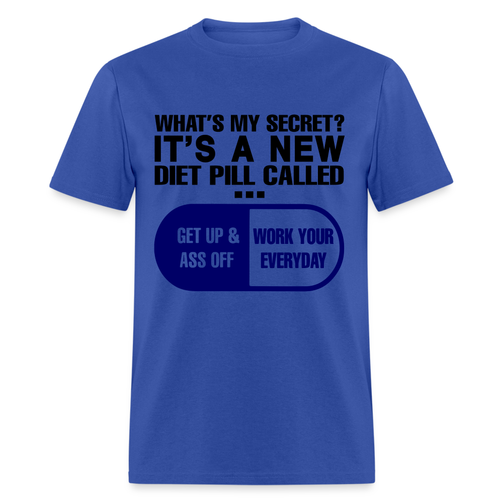 Secret Diet Pill T-Shirt - royal blue