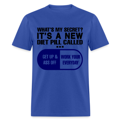 Secret Diet Pill T-Shirt - royal blue