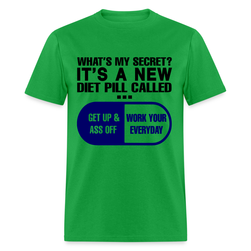 Secret Diet Pill T-Shirt - bright green