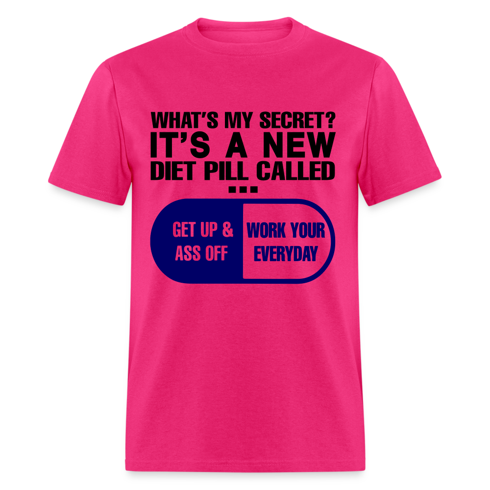 Secret Diet Pill T-Shirt - fuchsia