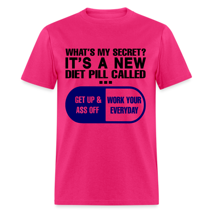 Secret Diet Pill T-Shirt - fuchsia