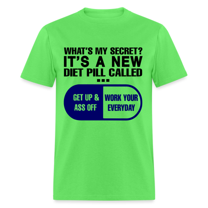 Secret Diet Pill T-Shirt - kiwi