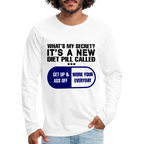 Secret Diet Pill - Men's Premium Long Sleeve T-Shirt