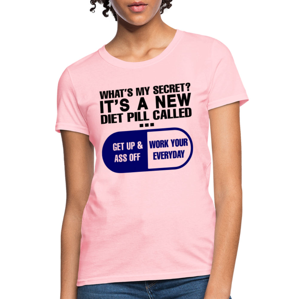 Secret Diet Pill Women's T-Shirt - pink