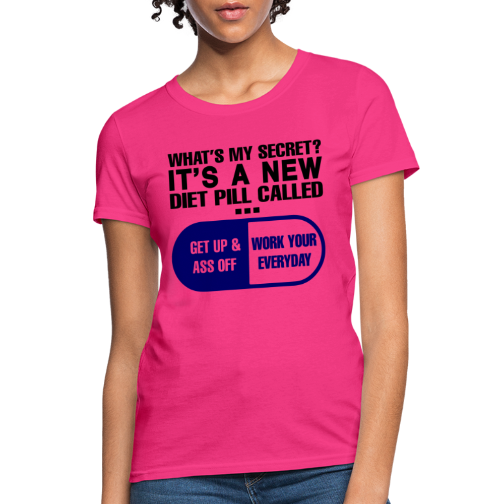 Secret Diet Pill Women's T-Shirt - fuchsia