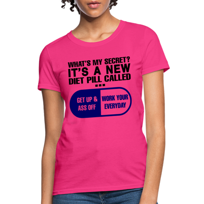 Secret Diet Pill Women's T-Shirt - fuchsia