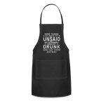 Some Things Are Better Left Unsaid Adjustable Apron