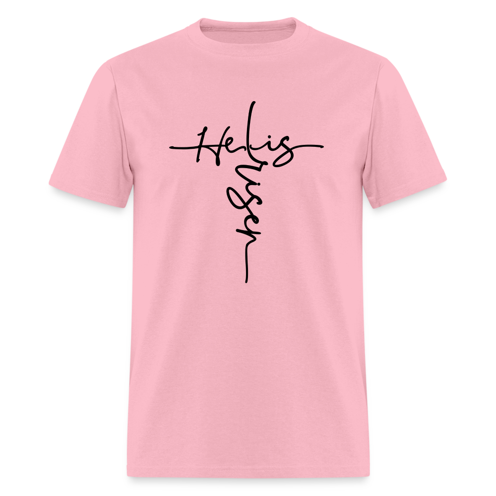 He Is Risen T-Shirt - pink