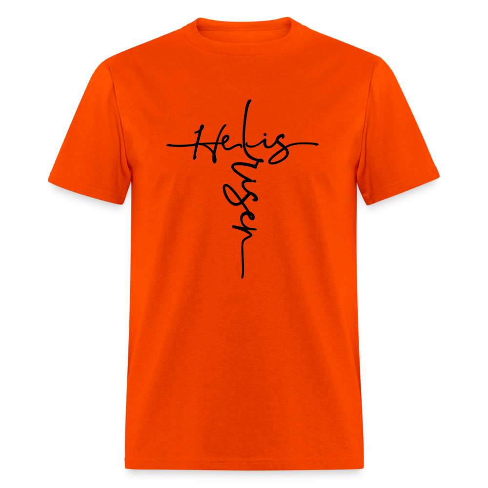 He Is Risen T-Shirt - orange