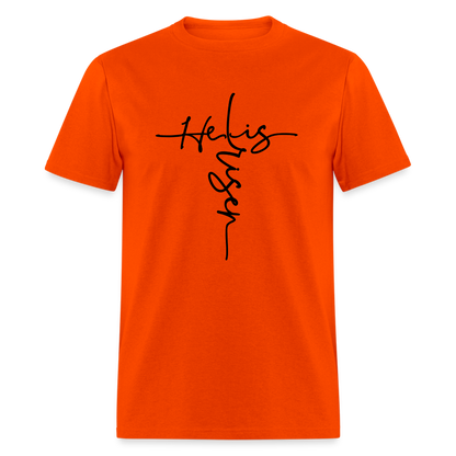 He Is Risen T-Shirt - orange