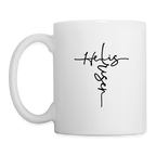 He Is Risen Coffee Mug (Easter - Religious) - white