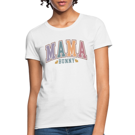 Mama Bunny Women's T-Shirt (Easter) - white