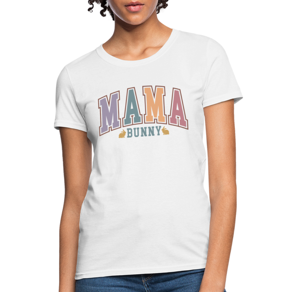 Mama Bunny Women's T-Shirt (Easter) - white