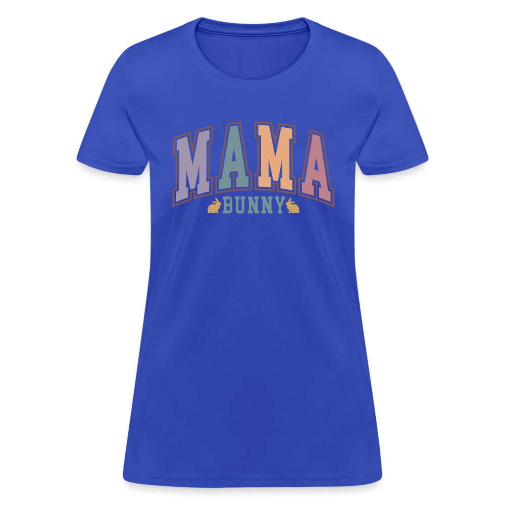 Mama Bunny Women's T-Shirt (Easter) - royal blue