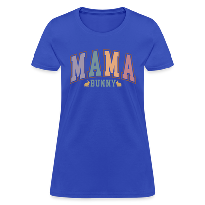 Mama Bunny Women's T-Shirt (Easter) - royal blue