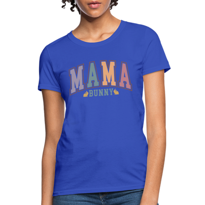 Mama Bunny Women's T-Shirt (Easter) - royal blue