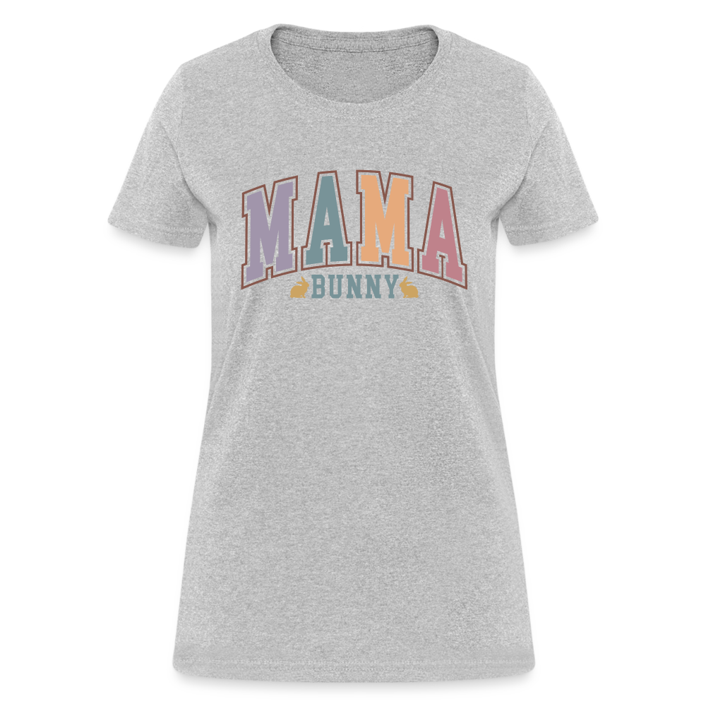 Mama Bunny Women's T-Shirt (Easter) - heather gray