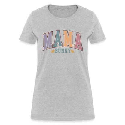 Mama Bunny Women's T-Shirt (Easter) - heather gray