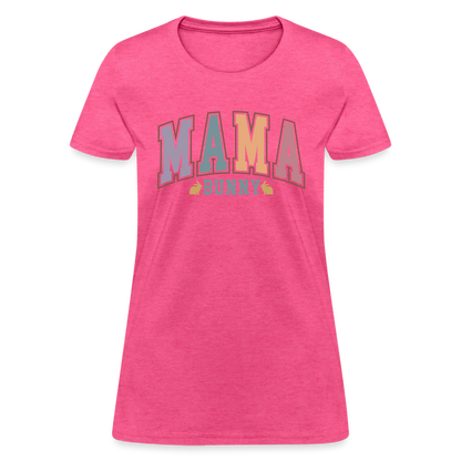 Mama Bunny Women's T-Shirt (Easter) - heather pink