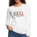 Mama Bunny Women's Premium Long Sleeve T-Shirt (Easter)